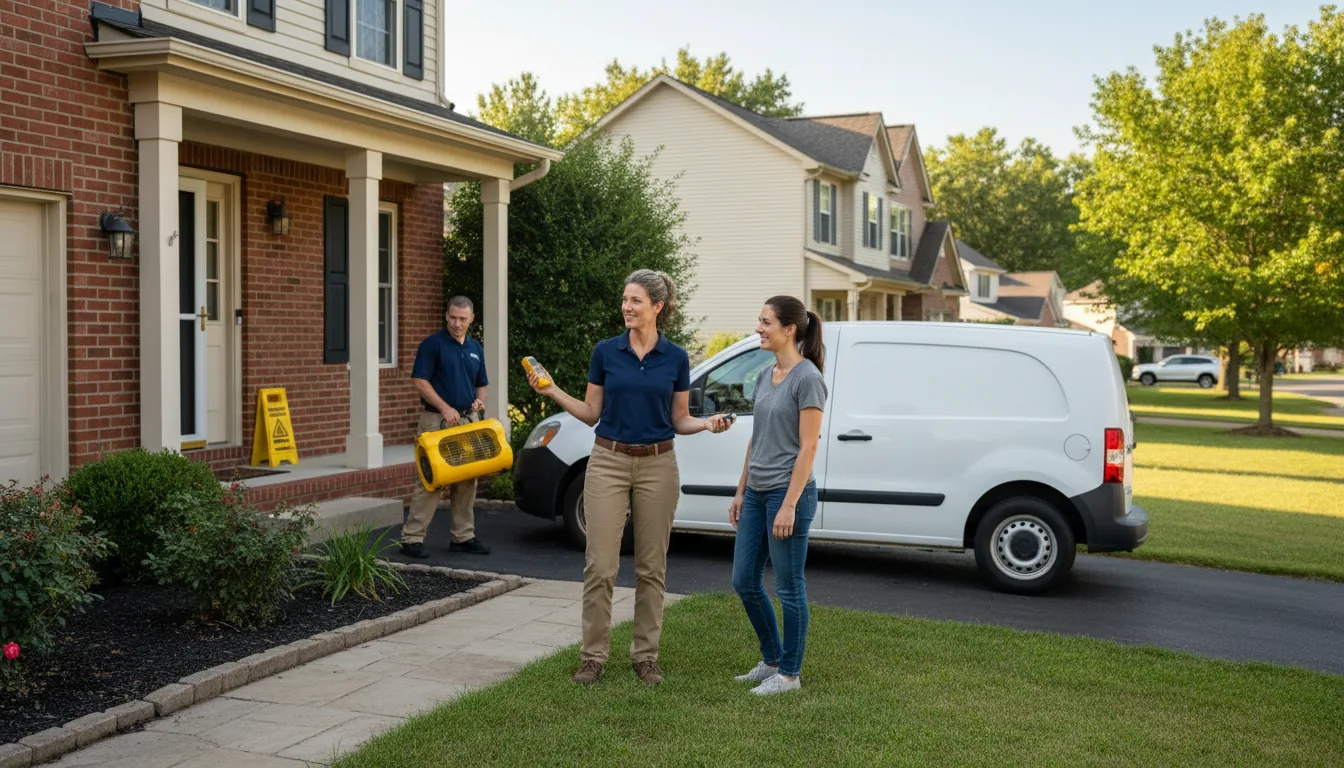 Water restoration image for Dehumidification And Cleanup Services in Kennedy, MN